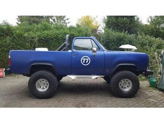 dodge ramcharger 1977 h-zulassung restauriert kein blazer bronco