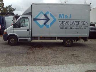 2.5 dci koffer 4.10 lang+airco+++++