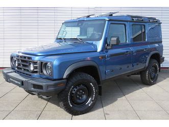 ineos grenadier 3.0 turbo-diesel 6-cilinder 4x4 utility | differentieel lock voor + achter | premium audio | trekhaak | safari ruiten