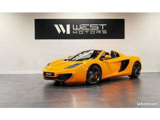 mp4 12c mc laren spiderv8 3.8 625 francaise lift echapp. sport carbone cuir étendu meridian 1535emois
