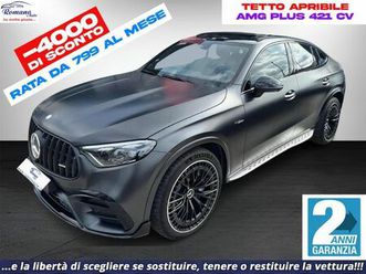 mercedes - glc coupe amg 43 amg line premium plus extra 4matic auto#tetto apribile!