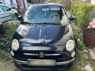 ◊? fiat 500 noire – 2012 – 124 000 km – parfaite pour jeune conducteur(trice) ou citadin(e)