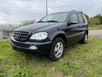 ② mercedes ml270cdi clim/cuir/full option/attache remorq3500kg — mercedes-benz — 2ememain