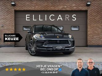 porsche macan 3.0 s pdk / schuifdak / carplay / cam / led / acc