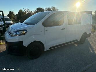 ◊ citroen jumpy cabine approfondie xl 6 places camera de recul 2.0 hdi 120 cv 300 nm attelage suivi entretien citroen ➡️ garantie 1 an 14 158 ht