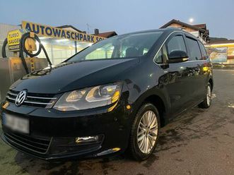 volkswagen vw sharan 2.0 tdi, 7 sitzer, anhängerkuppl...