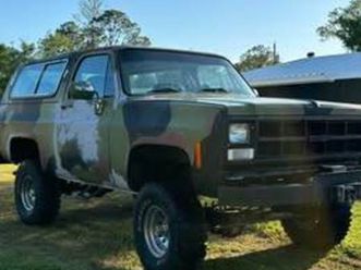 1980 gmc jimmy 4x4 - 5.7 liter v8 camo, plenty of new parts!!!