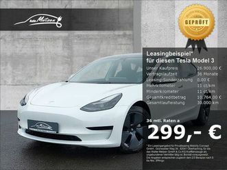 tesla model 3 standard range plus rwd leder soundsyste