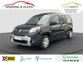 renault kangoo z.e. maxi 33 kwh (ex. accu) camera | airco | stoelverwarming | huurbatterij | soh 95,7%