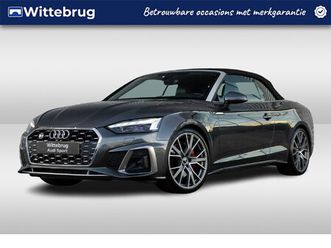 audi s5 cabriolet 3.0 tfsi 354pk s5 quattro pro line plus | rs stoelen | 20 inch | laser koplampen | b&o | carbon interieur |