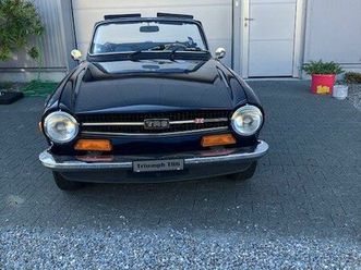 triumph tr 6 mit vielen belegen