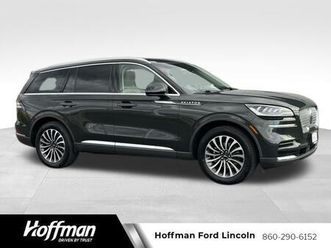 certified 2023 lincoln aviator reserve awd