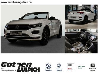 t-roc cabriolet 1,5tsi r-line leder winter-paket