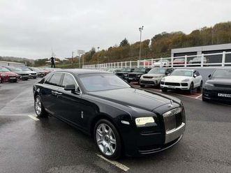 2016 rolls-royce ghost 6.6 v12 saloon 563hp in black sapphire only 19,750 miles
