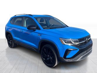 2024 volkswagen taos comfortline édition noire