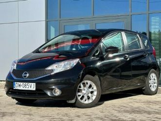 nissan note e12 salon pl - i-rej.2015r! tempomat, bluetooth, klimatyzacja, gwarancja