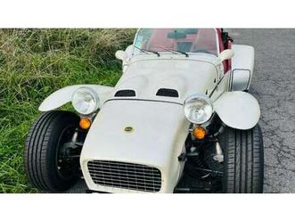 1989 lotus seven ford martin ttm /gmo blanc manuel, 5 vit...
