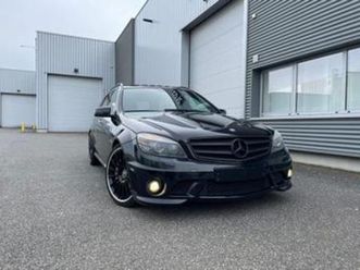 ② mercedes-benz c 63 amg *lichte vracht*utulitaire* — mercedes-benz — 2ememain