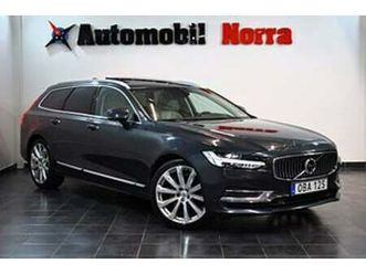 volvo v90 recharge t8 392hk awd auto inscription b&w se spec
