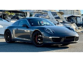 superbe porsche 911 991.1 4s 3.8 flat 6 atmospherique 400ch pdk pdls full cuir pse to pasm sieges 18 positions... historique complet