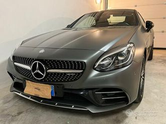 mercedes slc 43 amg grigio magno