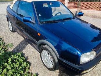 golf iii cabrio no bollo + assicurazione storica