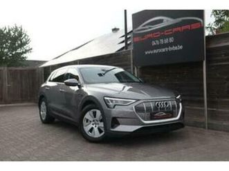 ② audi e-tron 71 kwh 50 quattro /1 ste eig /leder/360/memory — audi — 2ememain