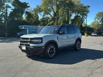 certified 2022 ford bronco sport outer banks
