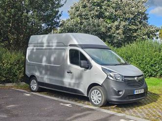 2018 18 vauxhall vivaro 1.6 cdti 2900 biturbo ecotec panel van 5dr diesel manual