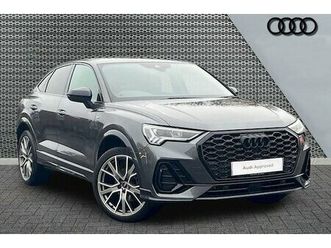 audi q3 sportback black edition 35 tfsi s tronic
