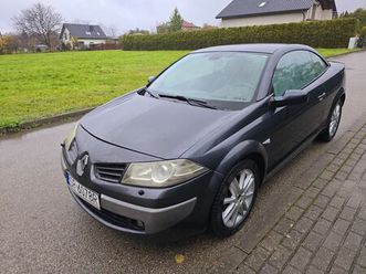 renault megane cabrio 1.9 2006r polecam fajne autko !! rydultowy • olx.pl