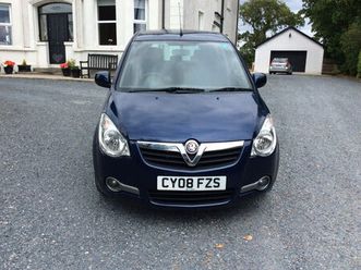 2008 vauxhall agila 1.2 design 16v (a/c) 1242cc