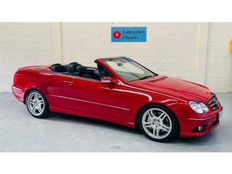 2005 mercedes clk55 amg convertible a vendre