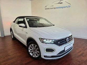 volkswagen t-roc cabriolet 1.5 tsi evo 150ch r-line dsg7