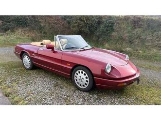 1990 alfa romeo spider (duetto) series 4