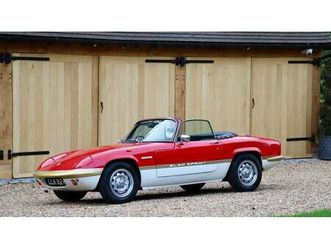 lotus elan sprint dhc, 1972. glorious team lotus colours a vendre