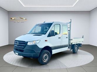 sprinter 316 cdi * neuen model * doppel-kabine, automat, 4x4, sperrdifferenzial, mit kran, ahk rockinger hacke + kugel, mfk 2025
