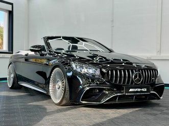 mercedes-benz s 63 amg cabrio 4m 360/swarovski/22*pp-exclusive
