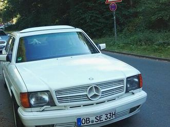 mercedes w126 500 sel mit zeitgemäßen umbau