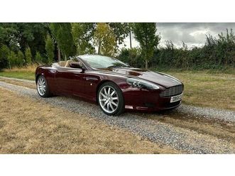 2006 aston martin db9 rouge foncé manuel, 6 vitesses cond...