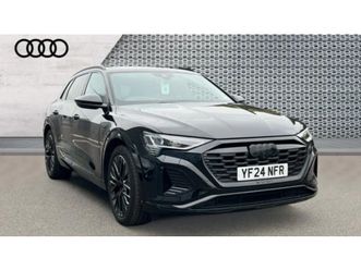 2024 audi q8 e-tron 300kw 55 quattro 114kwh black edition 5dr auto