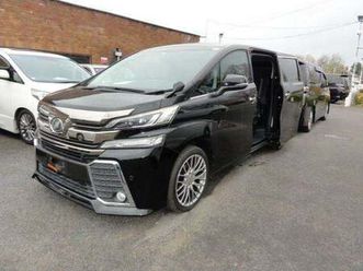 toyota vellfire 2.5 z a edn sunroofs fresh import car vx petrol automatic