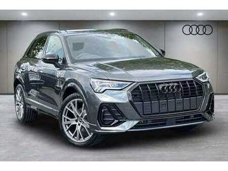 2024 audi q3 35 tdi black edition 5dr s tronic [tech pack] suv diesel automatic