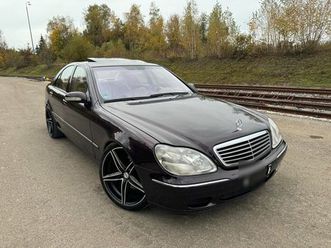 mercedes bens s 430 v8 w220 *lpg* softclose* *tüv neu* amg* voll*