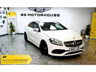 2017 mercedes-benz a-class 1.5 a180d amg line hatchback 5dr diesel manual euro 6 (start/stop) (109 ps) h...