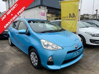 2012 toyota aqua 1.5 automatic petrol hybrid blue 5dr hatchback automatic
