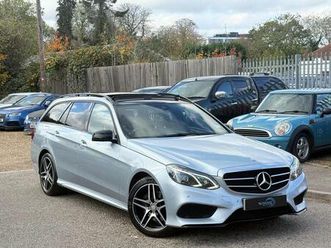 2.1 e220 bluetec amg night edition (premium) g-tronic+ euro 6 (start/stop) 5dr