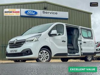 renault trafic passenger crew cab auto lwb l2h1 ll30 sport edc energy air con nav euro 6