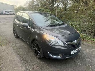 2014 vauxhall meriva 1.4i 16v se 5dr mpv petrol manual
