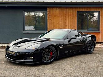 chevrolet corvette - c6 - z06 - 7.0 ls7 v8 - 505cv bvm6 - noir
